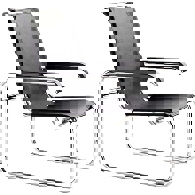 आर्मचेयर एस 35 एल - मार्सेल ब्रेयर - 1929 के लिए विवरण दिखाएं आर्मचेयर एस 35 एल - मार्सेल ब्रेयर - 1929 की तस्वीर