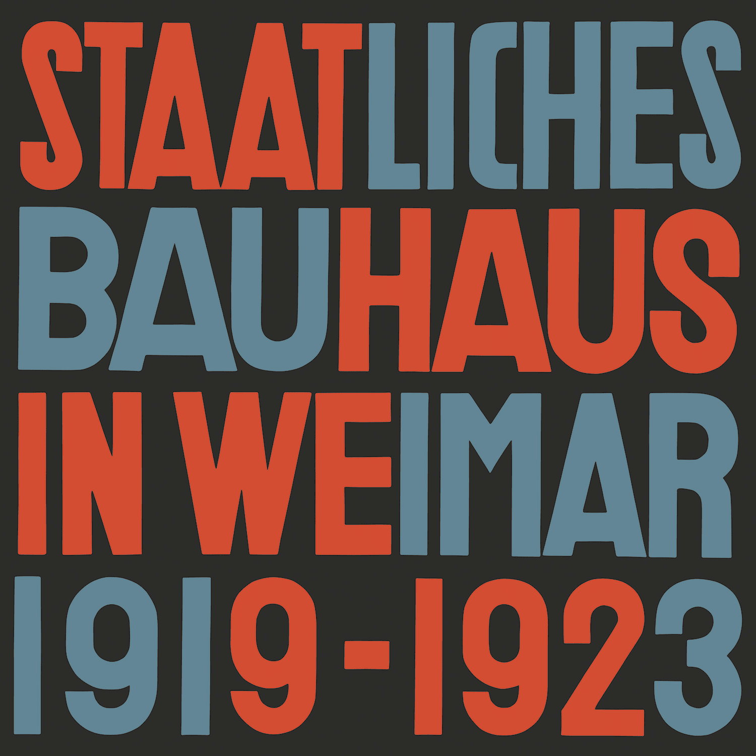 Picture of State Bauhaus in Weimar 1919-1923