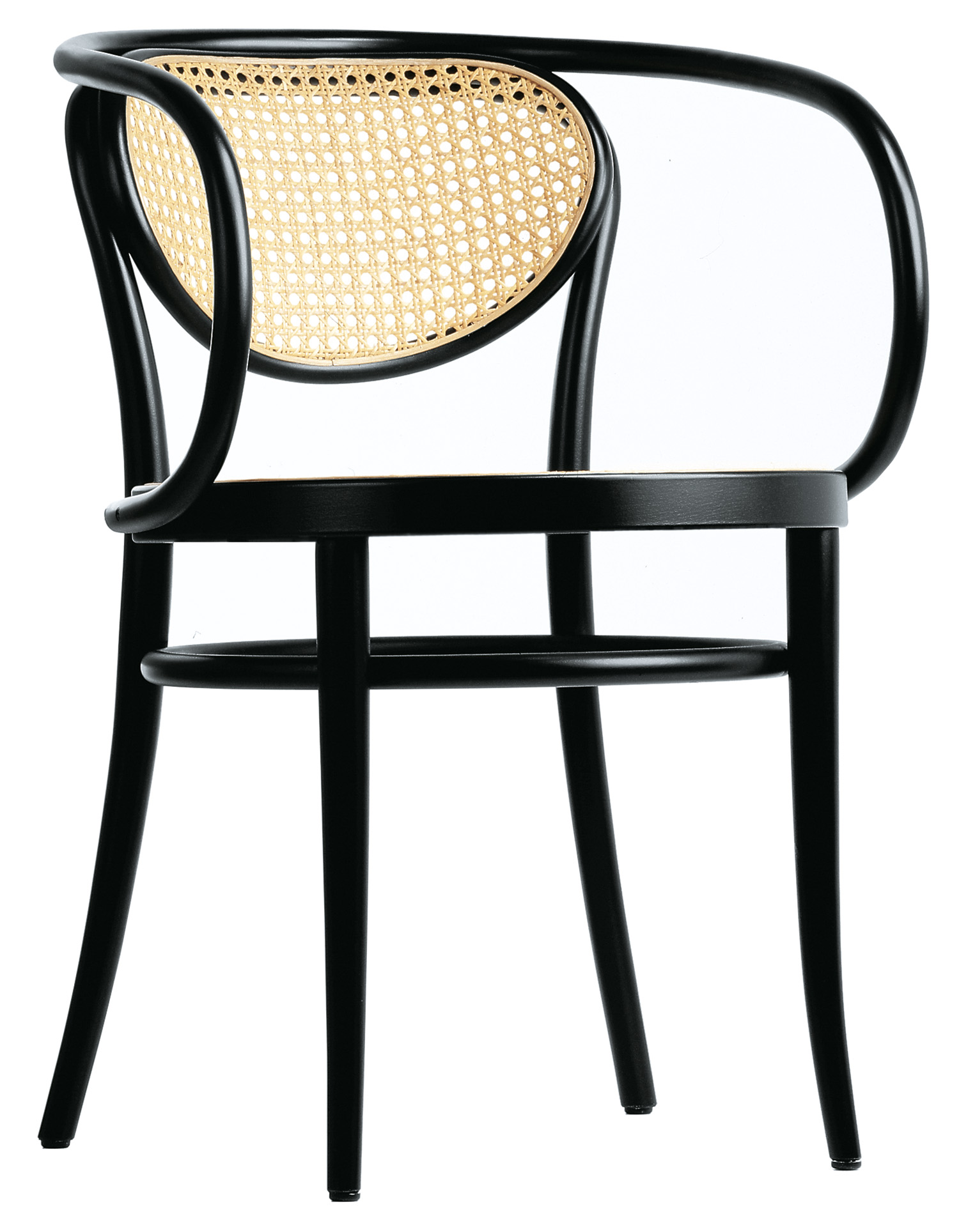 Thonet210曲木細工のアームチェアの画像